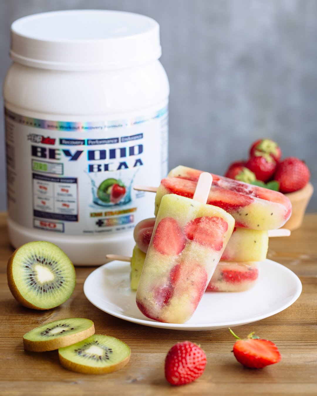 KIWI STRAWBERRY BCAA ICY POPS