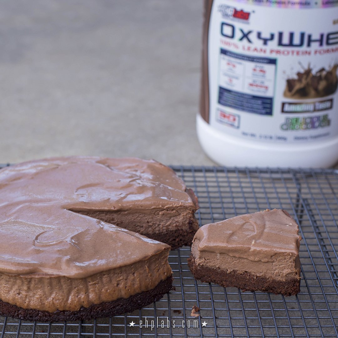 DOUBLE CHOC CHEESECAKE