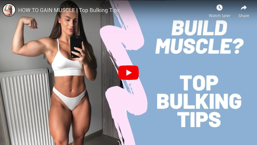 HOW TO GAIN MUSCLE | Top Bulking Tips