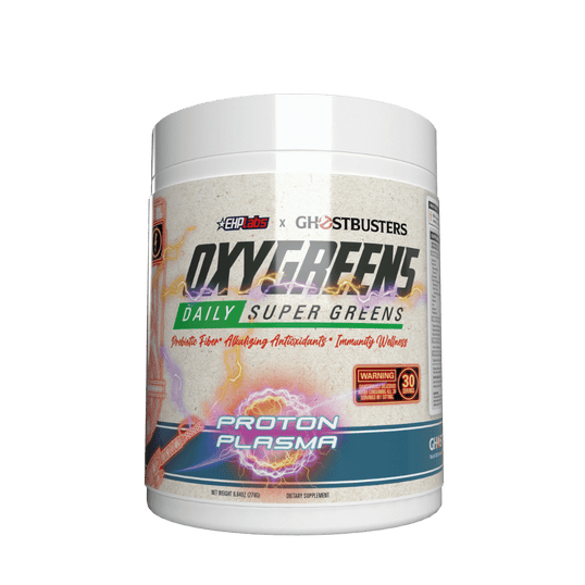 OxyGreens - Daily Super Greens Powder - 30 Serves | Ghostbusters™ Proton Plasma
