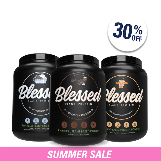 3 Pack Blessed Plant Protein - 30 Serve