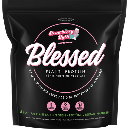 Blessed Plant-Based Protein - 45 Serves | Strawberry Mylk