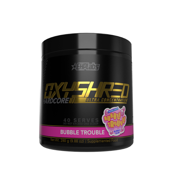 OxyShred Hardcore - 40 Serves | Bubble Trouble