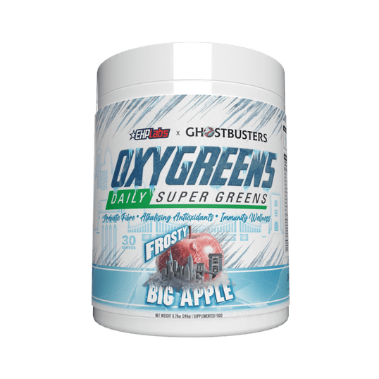 OxyGreens - Daily Super Greens Powder - 30 Serves | Ghostbusters™ Frosty Big Apple