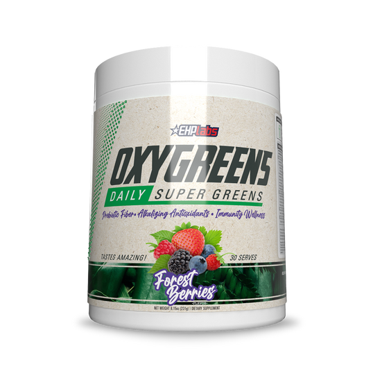 OxyGreens - Daily Super Greens Powder - 30 Serves - Forest Berries