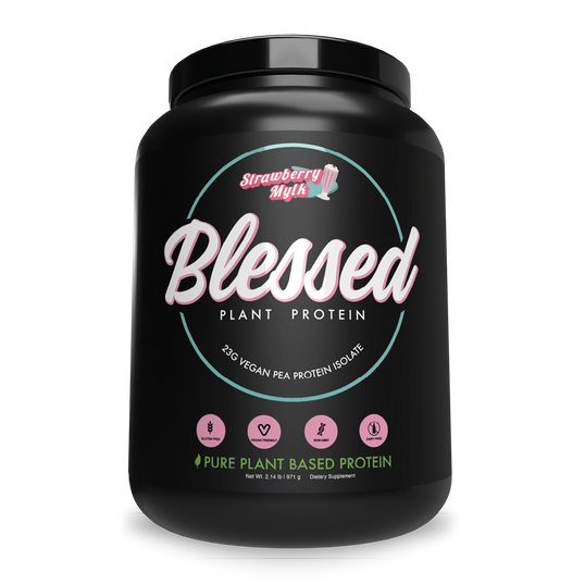 Blessed Plant-Based Protein - 30 Serves | Strawberry Mylk