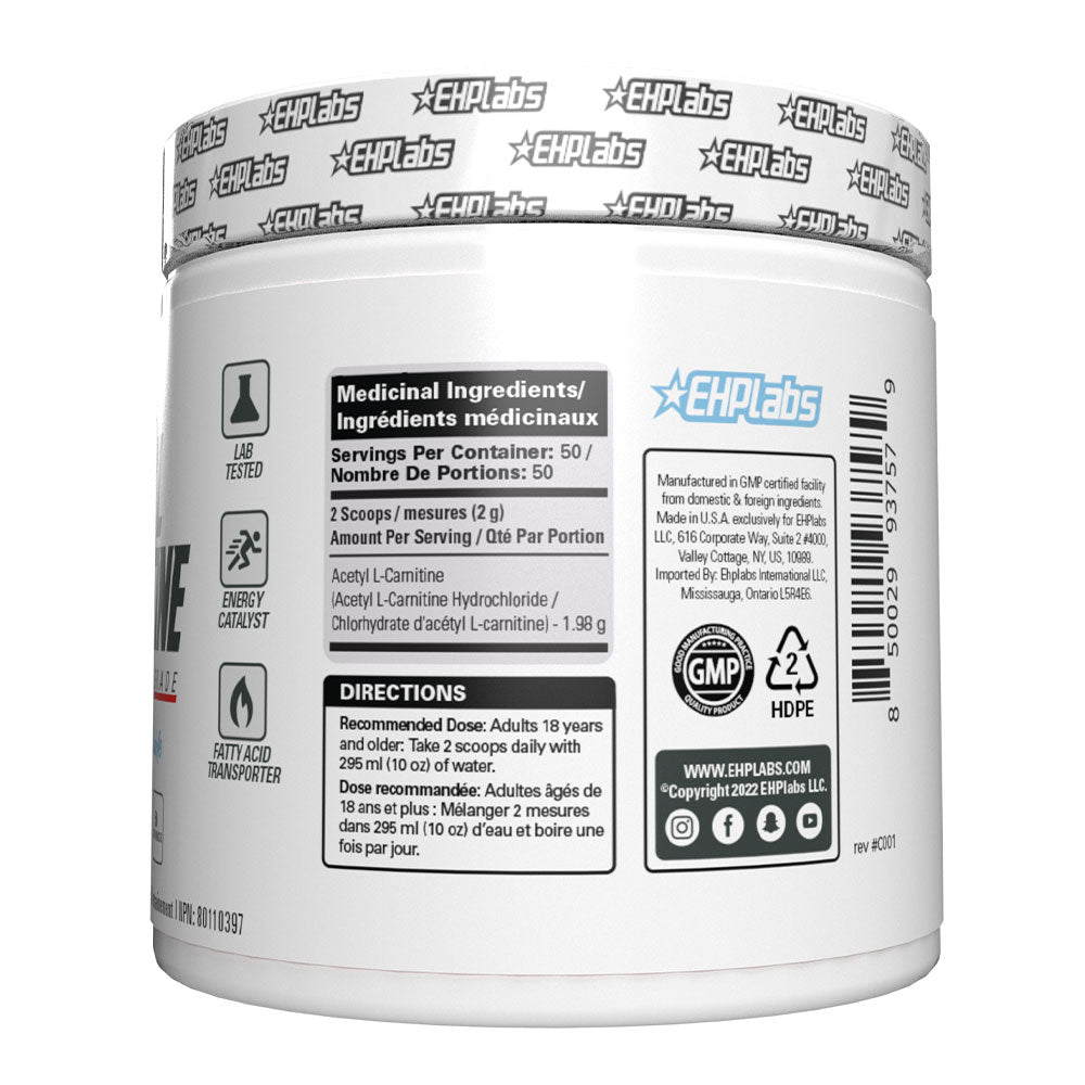 Buy Acetyl L-Carnitine | Shredding Support by EHPlabs online - EHPlabs Canada Buy Acetyl L-Carnitine | Shredding Support by EHPlabs online - EHPlabs Canada